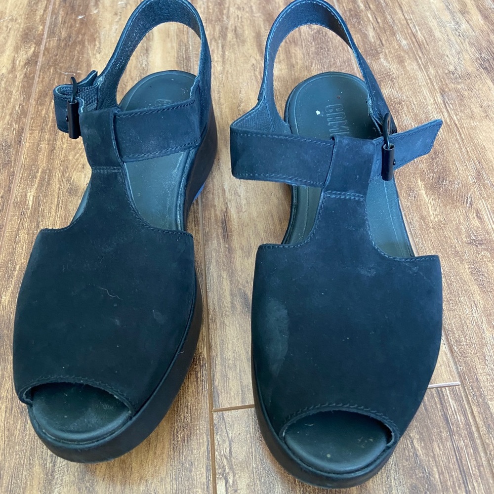 Camper peep toe platforms (size 36/6)